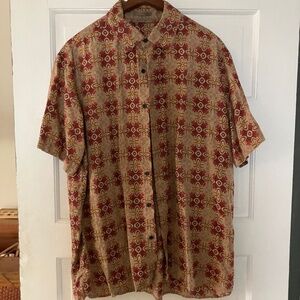 Short sleeve button down SZ XL